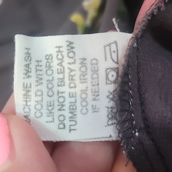 Live 4 Truth grey pink floral duster cover up layer piece size XL mauve - Picture 15 of 15